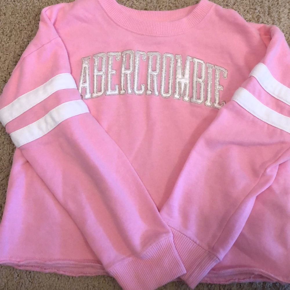Ambercrombie crop sweatshirt